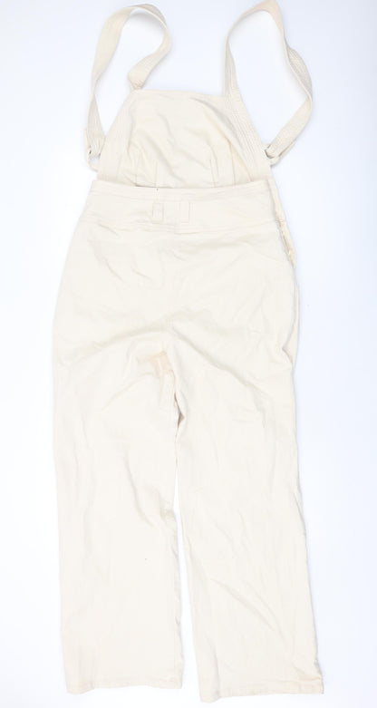 Womens UK Size 12 ASOS One-Piece Beige Coverall