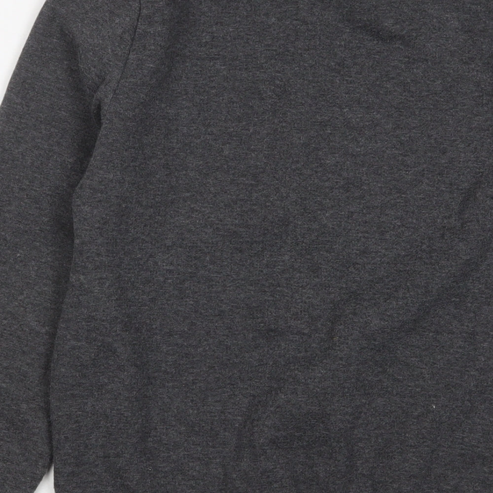 Womens UK Size 2XS FRIENDS Grey Pullover Sweatshirt