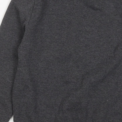 Womens UK Size 2XS FRIENDS Grey Pullover Sweatshirt