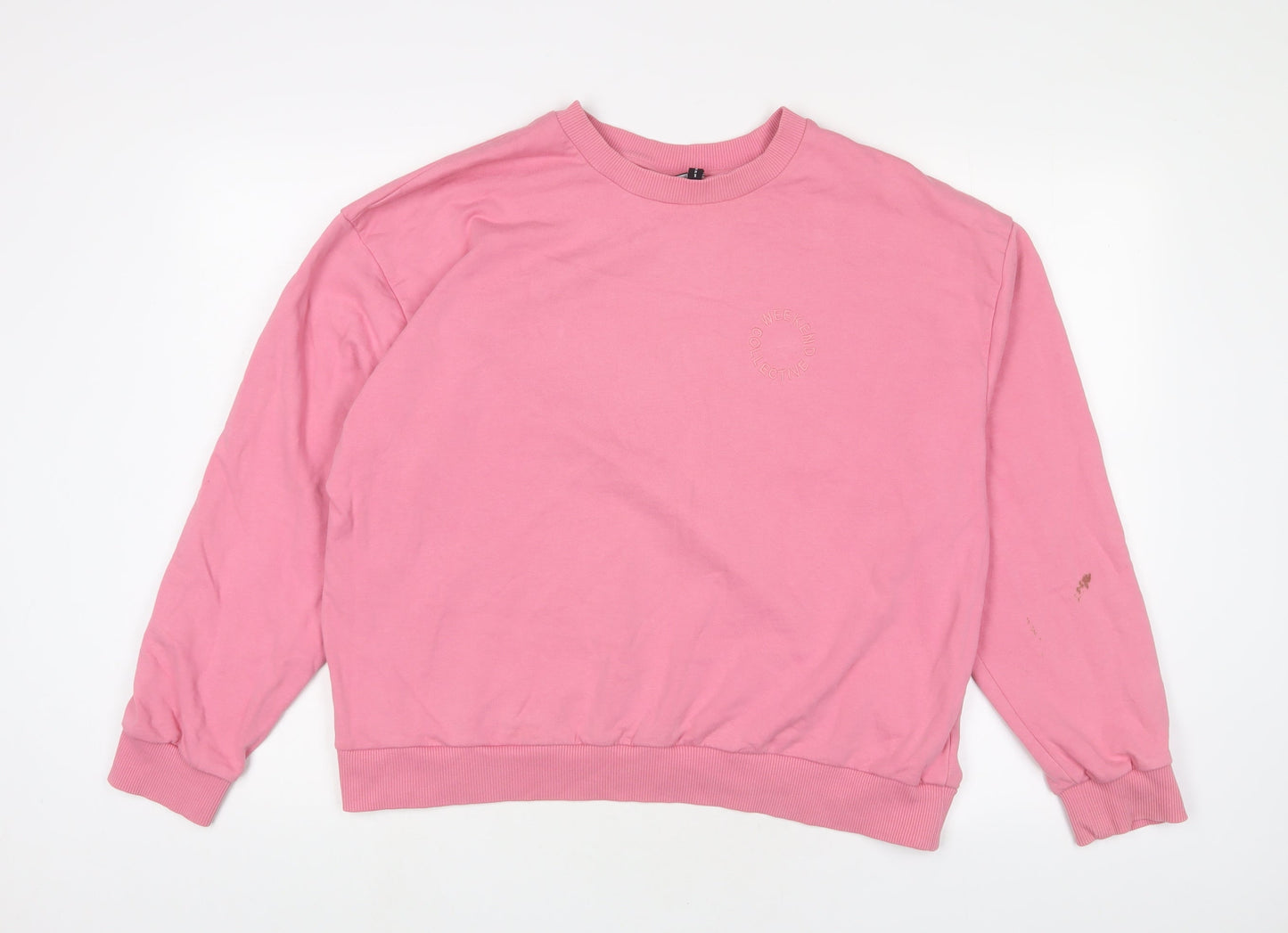 Womens UK Size 12 ASOS Pink Pullover Sweatshirt