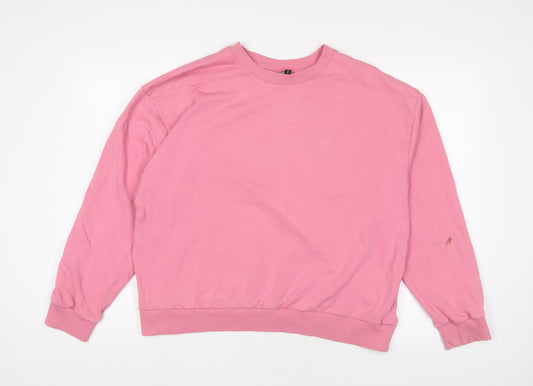 Womens UK Size 12 ASOS Pink Pullover Sweatshirt
