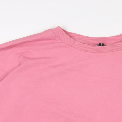 Womens UK Size 12 ASOS Pink Pullover Sweatshirt