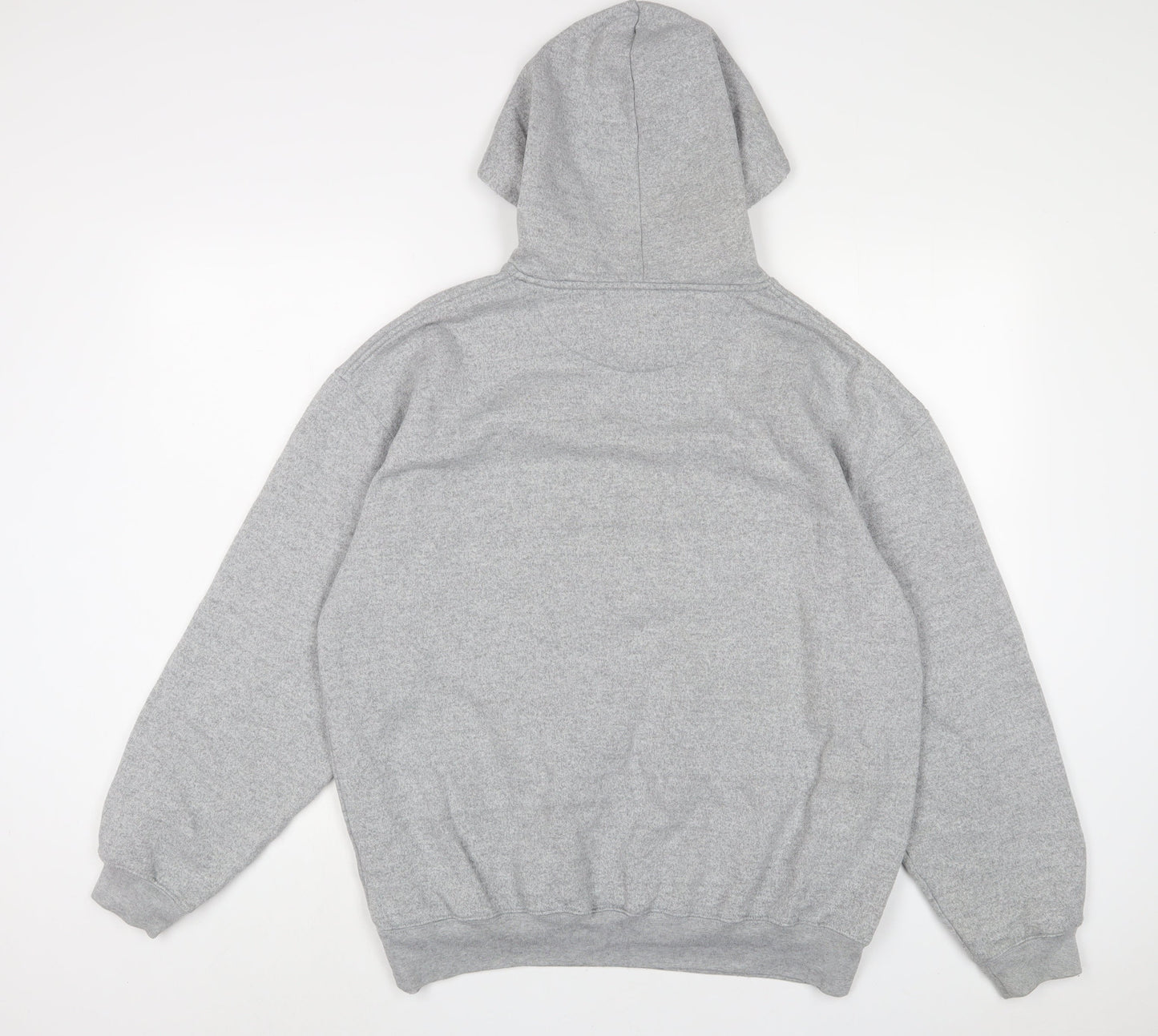 Mens UK Size M Donnay Grey Pullover Hoodie