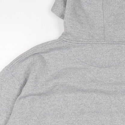 Mens UK Size M Donnay Grey Pullover Hoodie