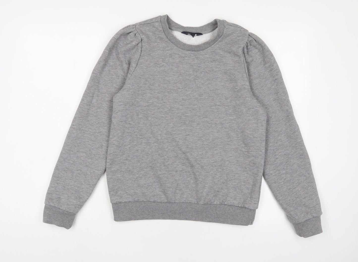 Womens UK Size 10 Marks and Spencer Grey Pullover Sweatshirt