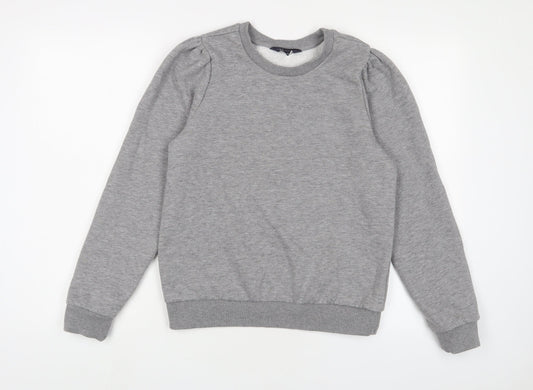 Womens UK Size 10 Marks and Spencer Grey Pullover Sweatshirt