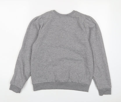 Womens UK Size 10 Marks and Spencer Grey Pullover Sweatshirt