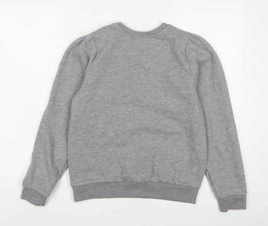 Womens UK Size 10 Marks and Spencer Grey Pullover Sweatshirt
