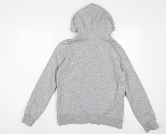 Womens UK Size 10 Jack Wills Grey Pullover Hoodie