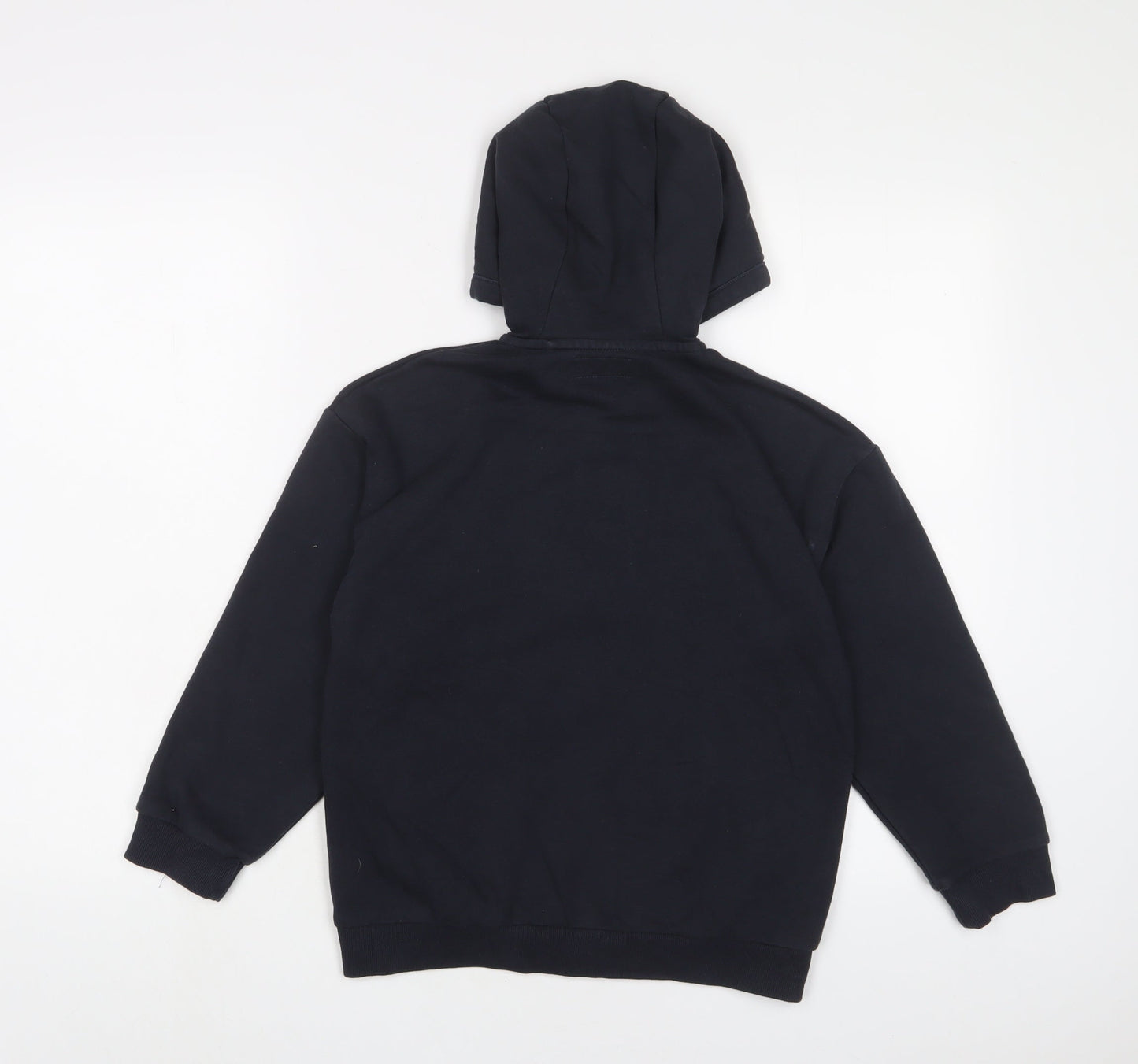 NEXT Boys Blue Cotton Full Zip Hoodie Size 9 Years Zip