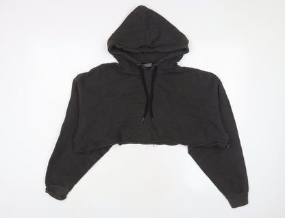 Womens UK Size 2XS ASOS Grey Pullover Hoodie
