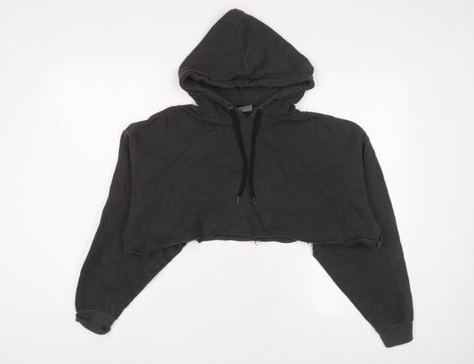 Womens UK Size 2XS ASOS Grey Pullover Hoodie