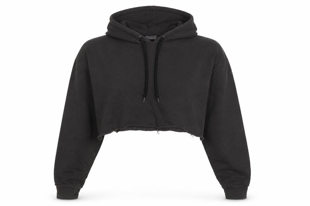 Womens UK Size 2XS ASOS Grey Pullover Hoodie