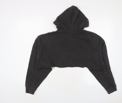 Womens UK Size 2XS ASOS Grey Pullover Hoodie