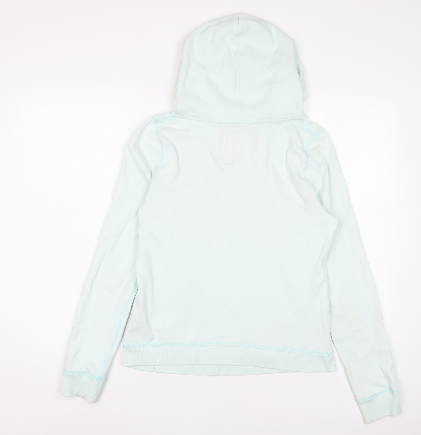 Hollister Womens Blue Cotton Pullover Hoodie Size L Pullover - Sequins