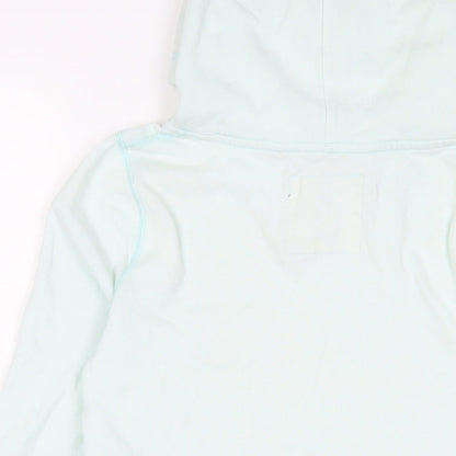 Hollister Womens Blue Cotton Pullover Hoodie Size L Pullover - Sequins