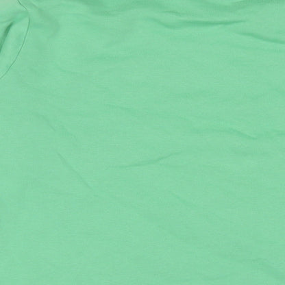 Mens UK Size L Marks and Spencer Green Pullover Sweatshirt