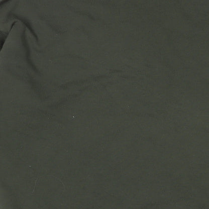 New Look Womens Green Cotton Pullover Sweatshirt Size 10 Pullover