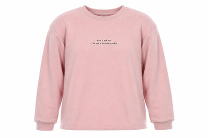 Womens UK Size M Pull&Bear Pink Pullover Sweatshirt