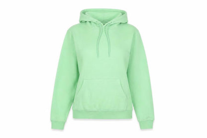 PRETTYLITTLETHING Womens Green Cotton Pullover Hoodie Size S Pullover
