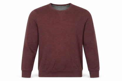 Marks & Spencer Mens Red Cotton Pullover Sweatshirt Size M