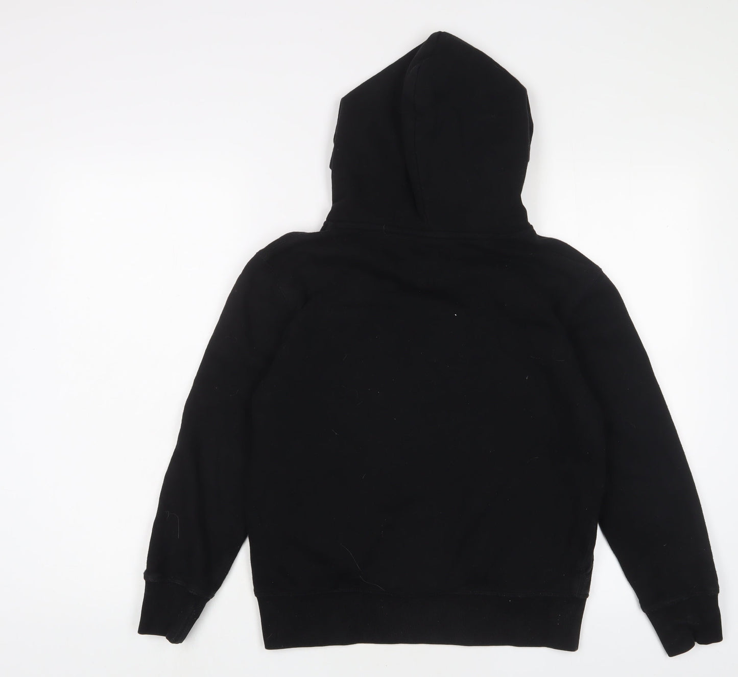 Gap Boys Black Cotton Pullover Hoodie Size 12-13 Years Pullover - Sequins