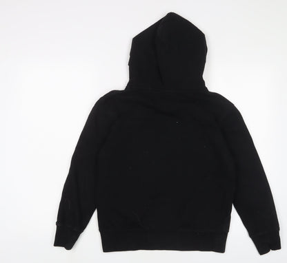 Gap Boys Black Cotton Pullover Hoodie Size 12-13 Years Pullover - Sequins