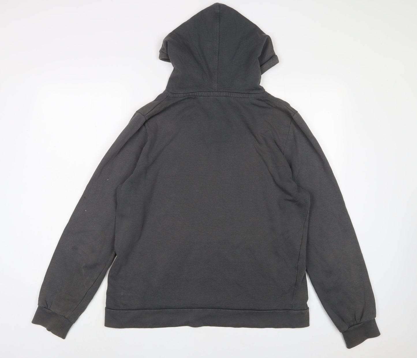 Epona Clothing Womens Grey Cotton Pullover Hoodie Size L Pullover