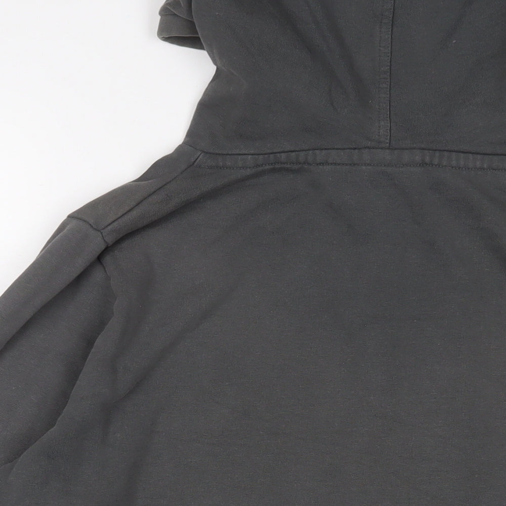Epona Clothing Womens Grey Cotton Pullover Hoodie Size L Pullover