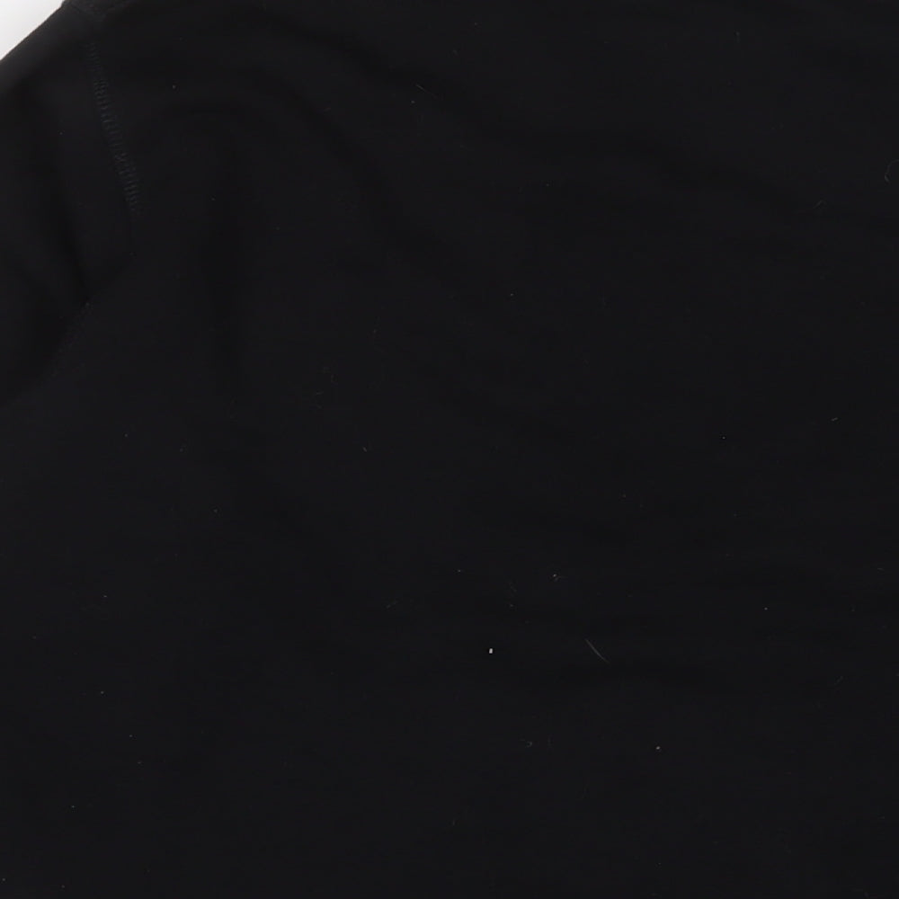 Juicy Couture Mens Black Cotton Pullover Sweatshirt Size XL