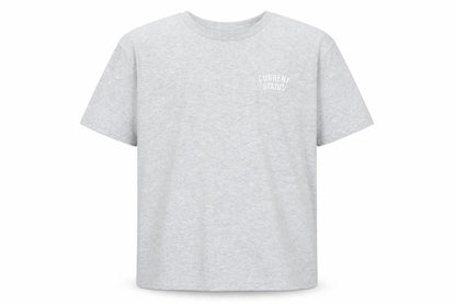 Marks & Spencer Boys Grey Cotton Basic T-Shirt Size 9-10 Years Crew Neck Pullover