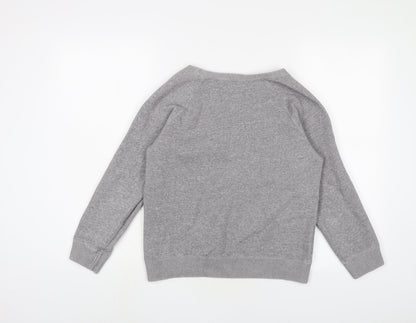 Womens UK Size 8 Jack Wills Grey Pullover Sweatshirt
