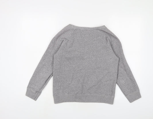 Womens UK Size 8 Jack Wills Grey Pullover Sweatshirt