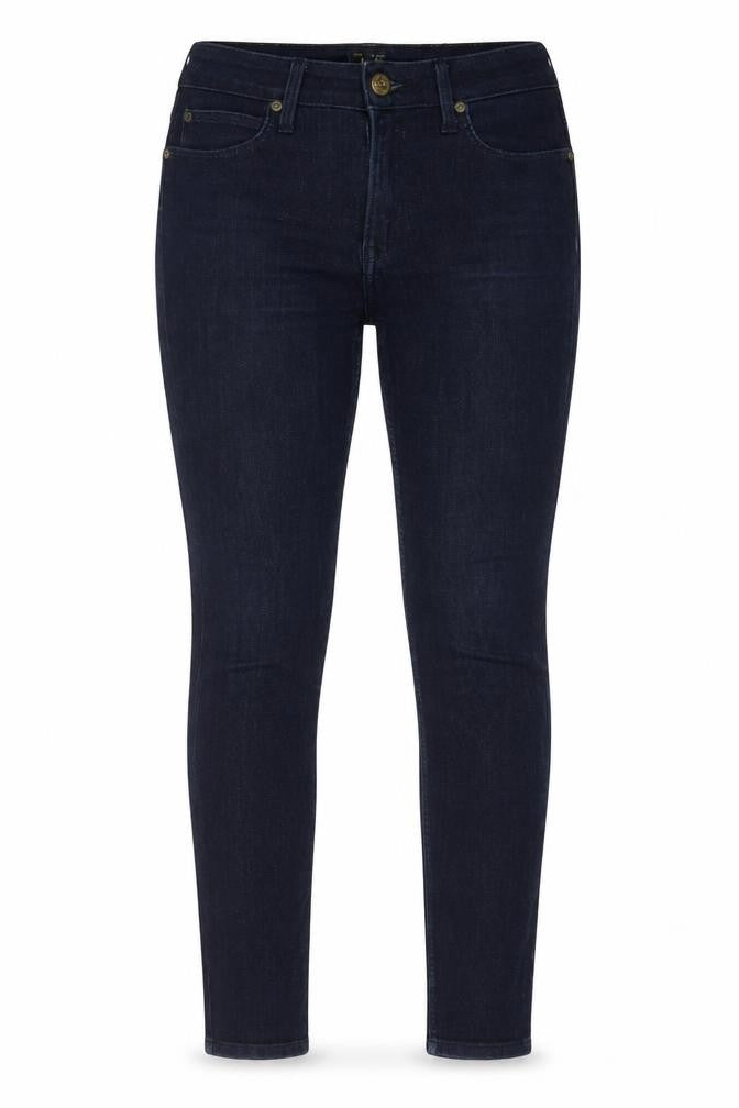 Womens UK Size 30 in Lee Regular Fit Skinny Blue Jeans