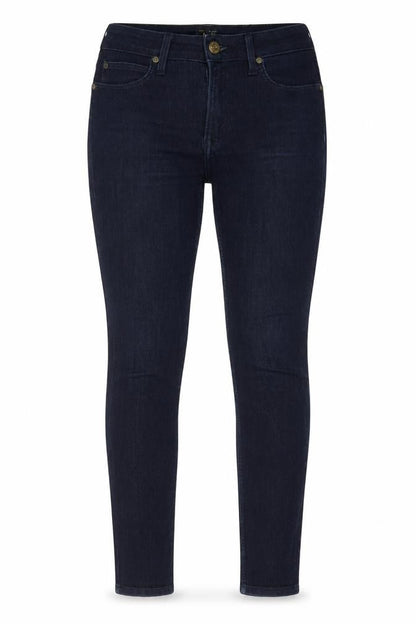 Womens UK Size 30 in Lee Regular Fit Skinny Blue Jeans
