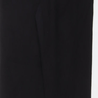 Denim & Co. Womens Black Cotton Skinny Jeans Size 14 L28 in Regular Zip