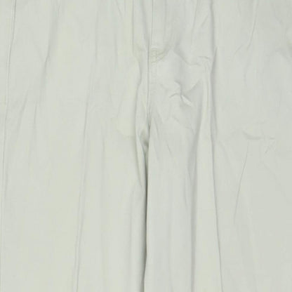 Classic Womens Green Cotton Skinny Jeans Size 12 L27 in Regular Zip