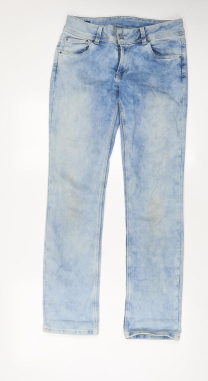 Mens UK Size 30 in Pepe Jeans Regular Fit Straight Blue Jeans