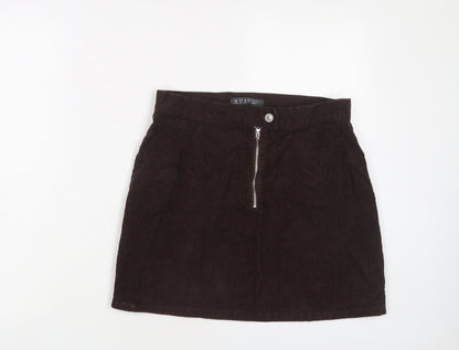 Womens UK Size 14 Denim & Co. A-Line Corduroy Skirt