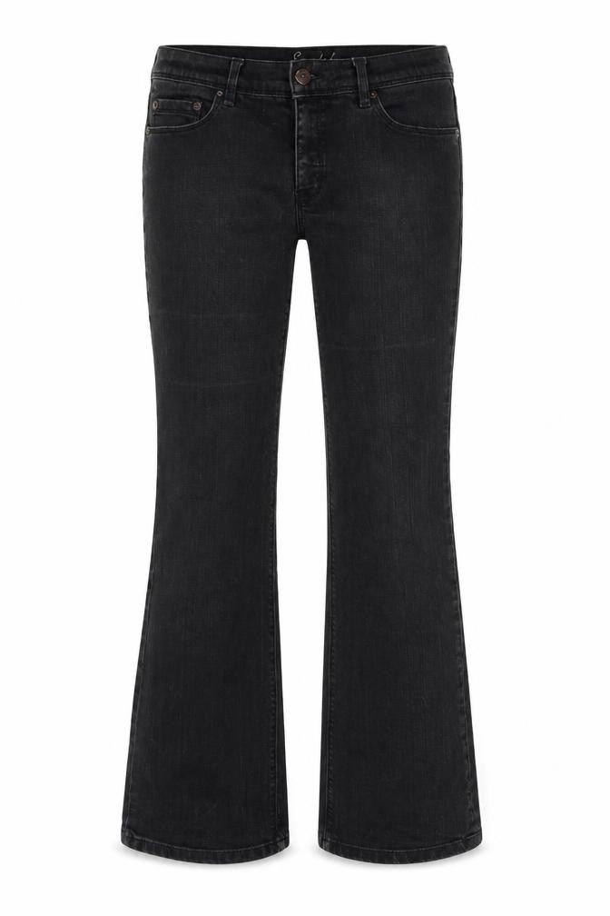 Womens UK Size 32 in Oasis Regular Fit Bootcut Grey Jeans