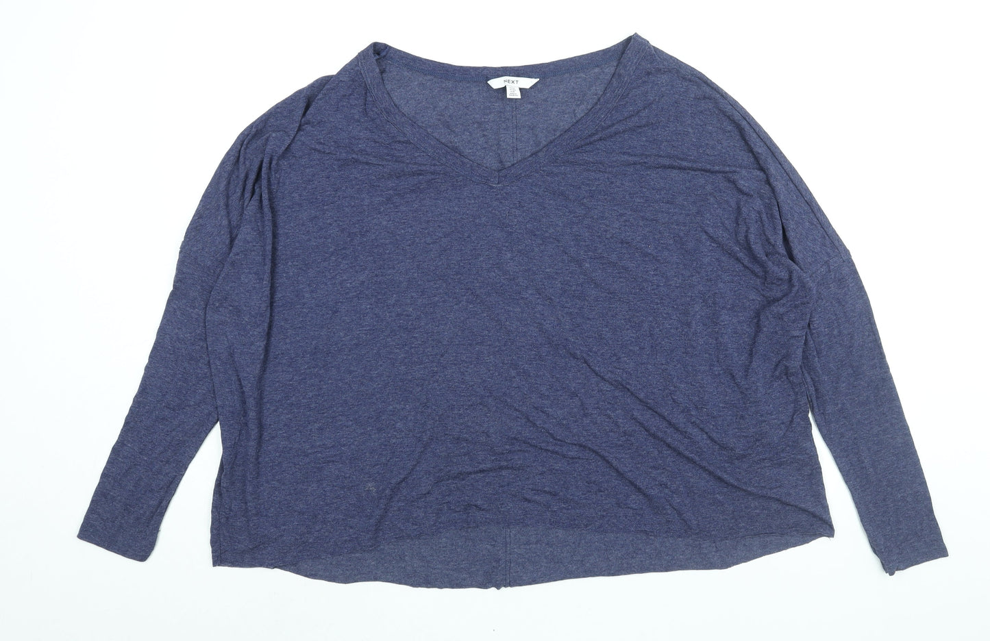 Womens UK Size 12 NEXT Blue Basic Blouse