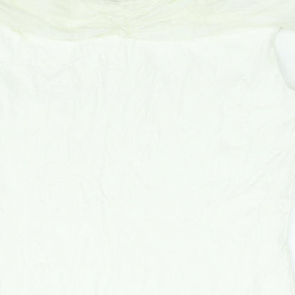 Womens UK Size 14 Principles White Basic Blouse