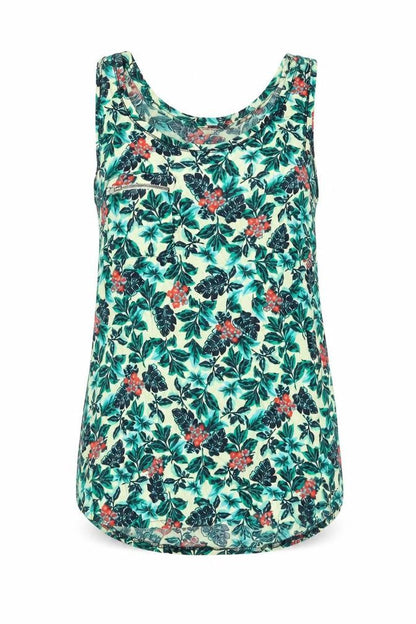 Springfield Womens Multicoloured Floral Polyester Camisole Blouse Size S Scoop Neck