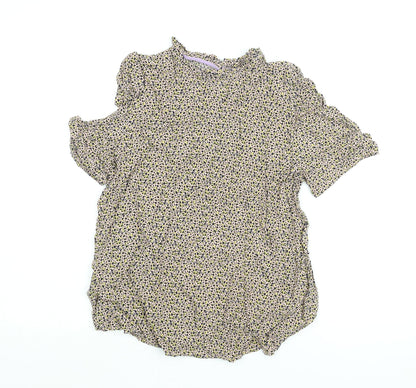 Womens UK Size 12 Numph Multicoloured Basic Blouse