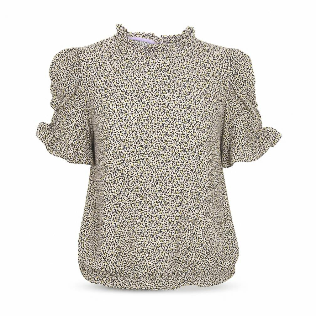 Womens UK Size 12 Numph Multicoloured Basic Blouse