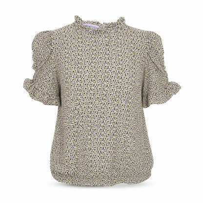 Womens UK Size 12 Numph Multicoloured Basic Blouse