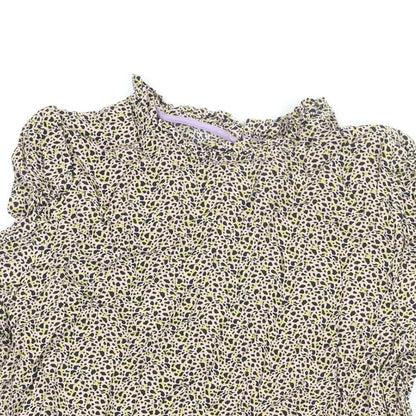 Womens UK Size 12 Numph Multicoloured Basic Blouse