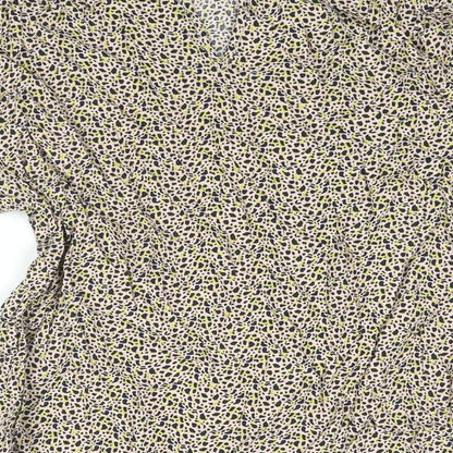 Womens UK Size 12 Numph Multicoloured Basic Blouse