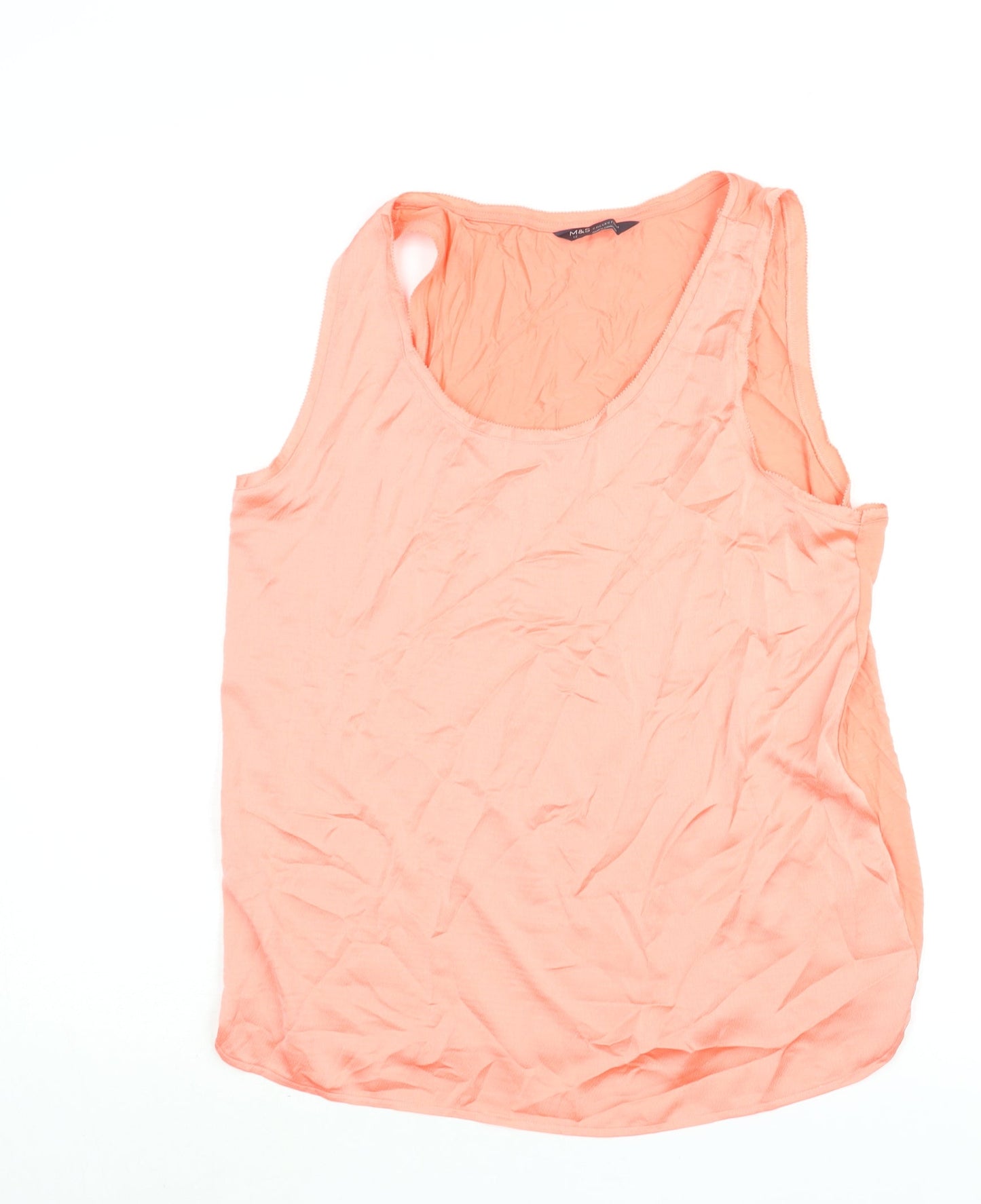 Womens UK Size 12 Marks and Spencer Pink Camisole Blouse