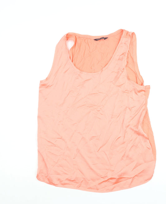 Womens UK Size 12 Marks and Spencer Pink Camisole Blouse
